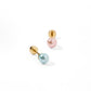 Screwback Stud Earrings - Payton Pearl Blue 5mm