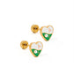 Screwback Stud Earrings - Golf Par-Tee