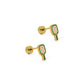 Screwback Stud Earrings - Pickleball