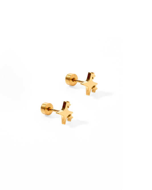 Screwback Stud Earrings - Estelle