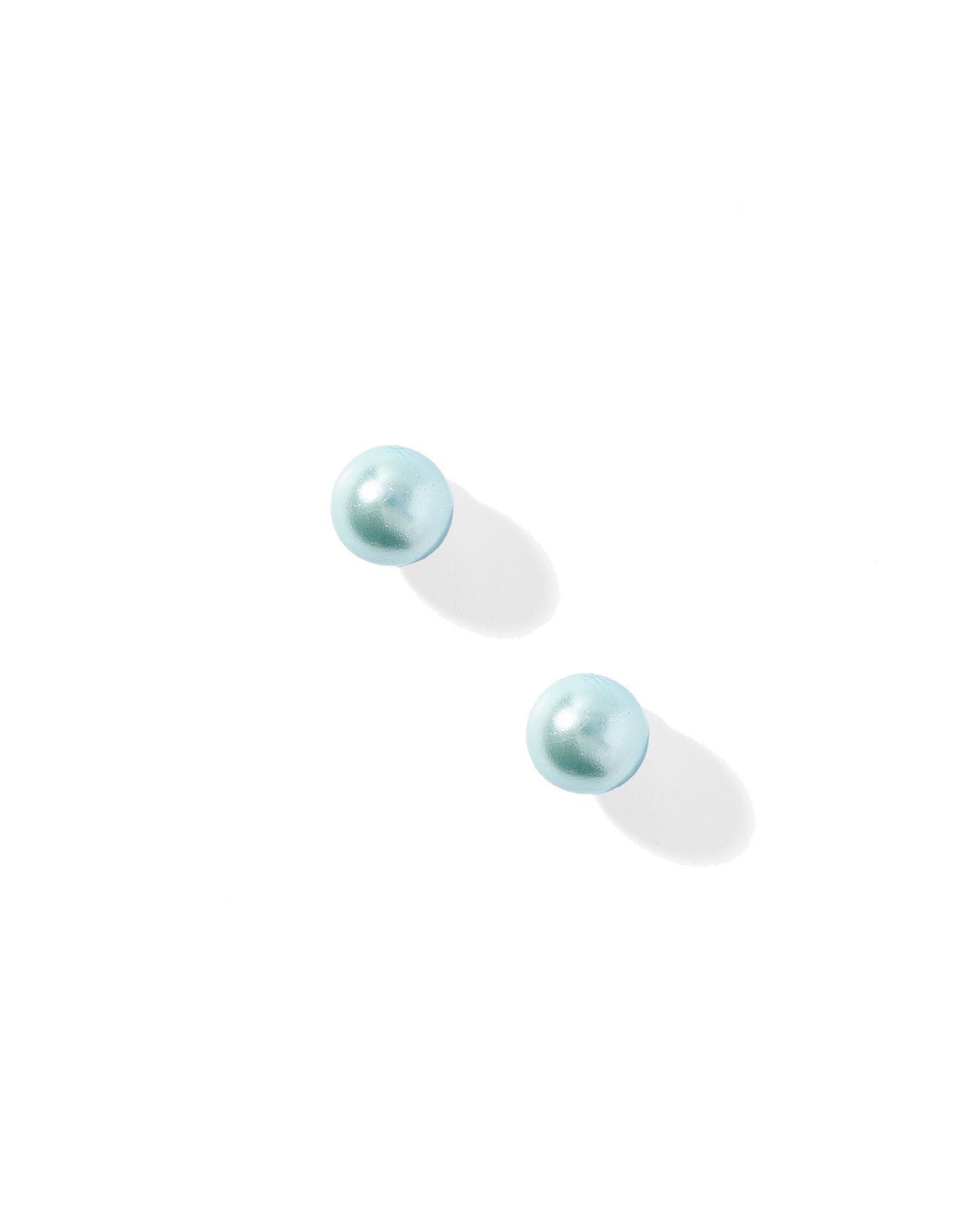 Screwback Stud Earrings - Payton Pearl Blue 5mm