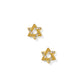 Screwback Stud Earrings - Star of David