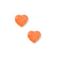 Screwback Stud Earrings - Basketball