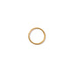 Huggie Infinity Hoop Earrings - Ava Gold 12mm