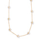 Necklace - Gracie Flower Pearl