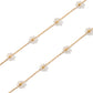 Necklace - Gracie Flower Pearl