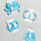 Holly Medium Hoop Earrings - Turquoise