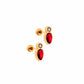 Screwback Stud Earrings - Starla Light