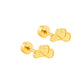 Screwback Stud Earrings - Cowgirl Hat