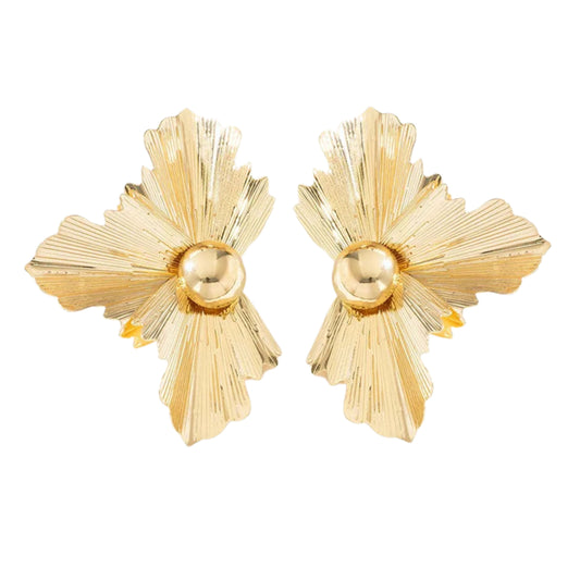 Anya Flower Statement Earrings