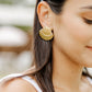 Adora Shell Statement Earrings - LINNY CO WholesaleMetals