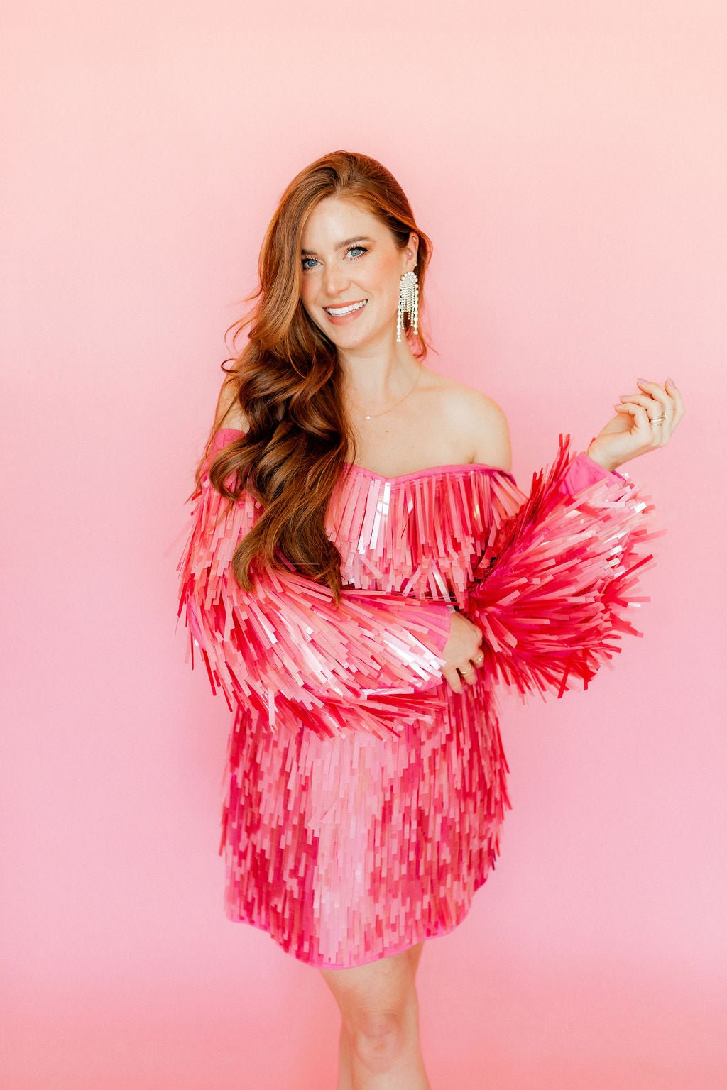 Alexis - Gold Dangle - Earrings - LINNY CO WholesaleMetals