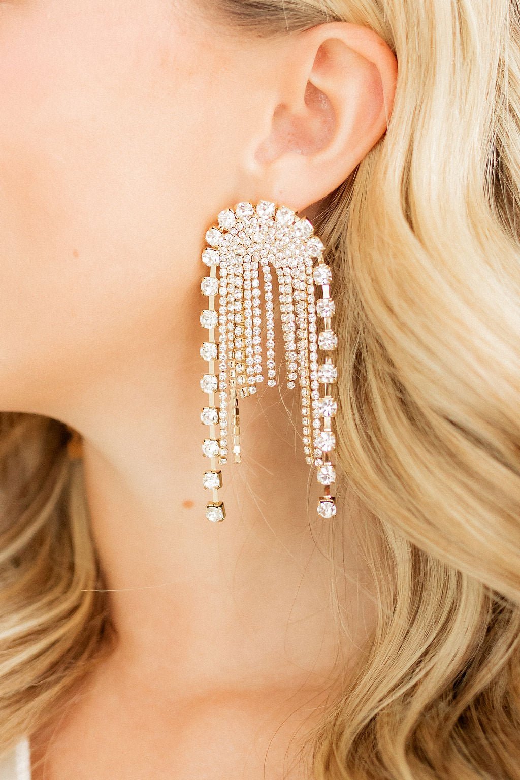 Alexis - Gold Dangle - Earrings - LINNY CO WholesaleMetals