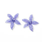 Annie Statement Earring - Periwinkle - LINNY CO WholesaleAcetate