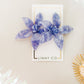 Annie Statement Earring - Periwinkle - LINNY CO WholesaleAcetate