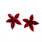 Annie Statement Earring - Pinot Noir