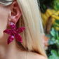 Annie Statement Earring - Pinot Noir - LINNY CO WholesaleAcetate