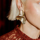 Anya Flower Statement Earrings - LINNY CO WholesaleMetals