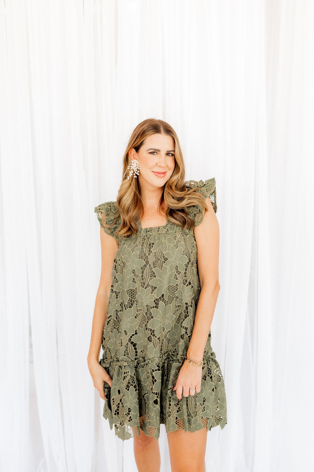 Ariel Pearl Statement Earrings - LINNY CO WholesaleMetals