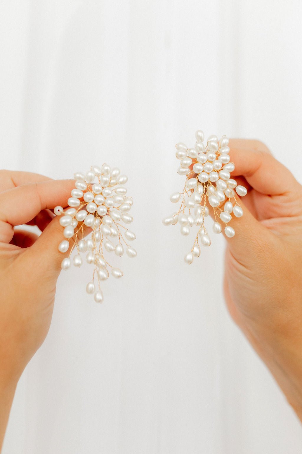 Ariel Pearl Statement Earrings - LINNY CO WholesaleMetals