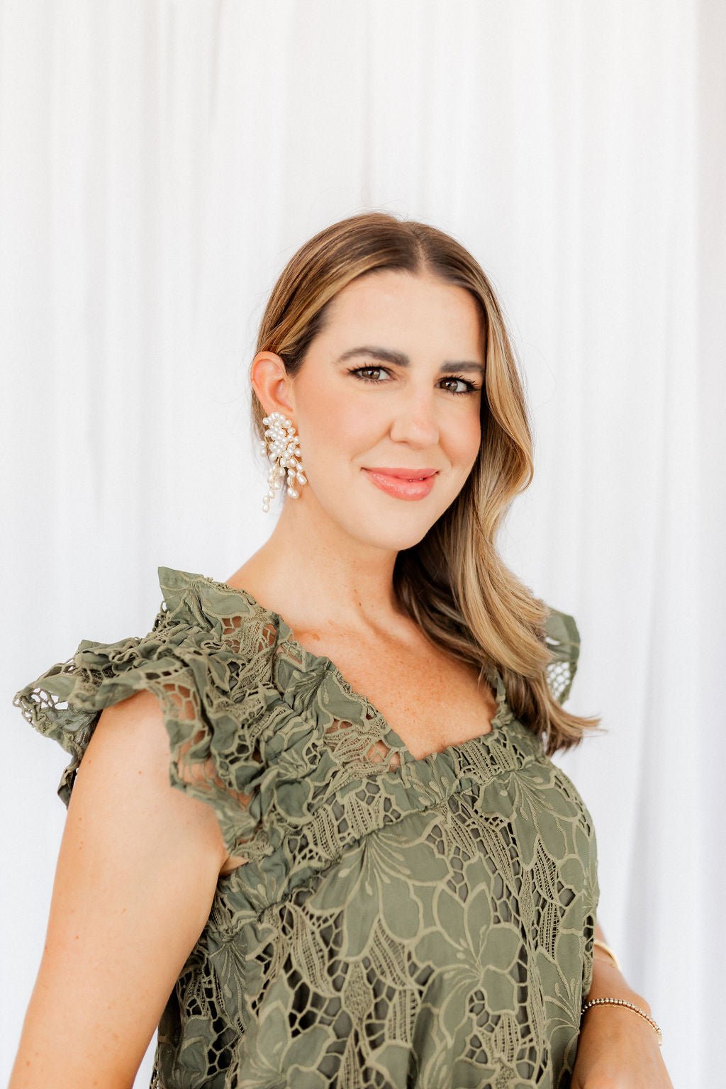 Ariel Pearl Statement Earrings - LINNY CO WholesaleMetals