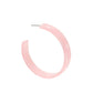 Ashley - Medium Hoop - Ballet Slipper - Earrings - LINNY CO WholesaleAcetate