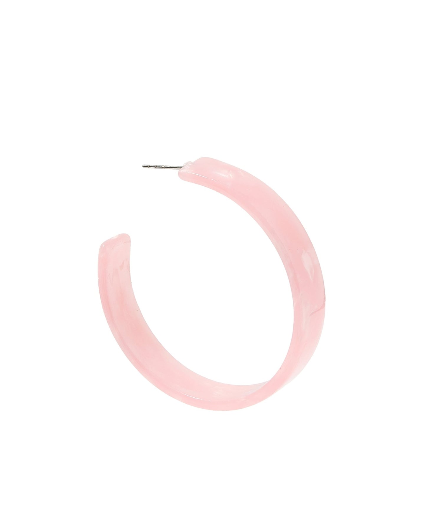 Ashley - Medium Hoop - Ballet Slipper - Earrings - LINNY CO WholesaleAcetate