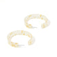 Ashley - Medium Hoop - Gold Confetti - Earrings - LINNY CO WholesaleAcetate