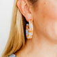Ashley - Medium Hoop - Sunrise - Earrings - LINNY CO WholesaleAcetate
