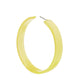 Ashley - Mega Hoop - Citrine - Earrings - LINNY CO WholesaleAcetate