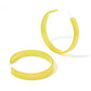 Ashley - Mega Hoop - Citrine - Earrings - LINNY CO WholesaleAcetate