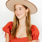 Ashley - Mega Hoop - Desert Sand - Earrings - LINNY CO WholesaleAcetate
