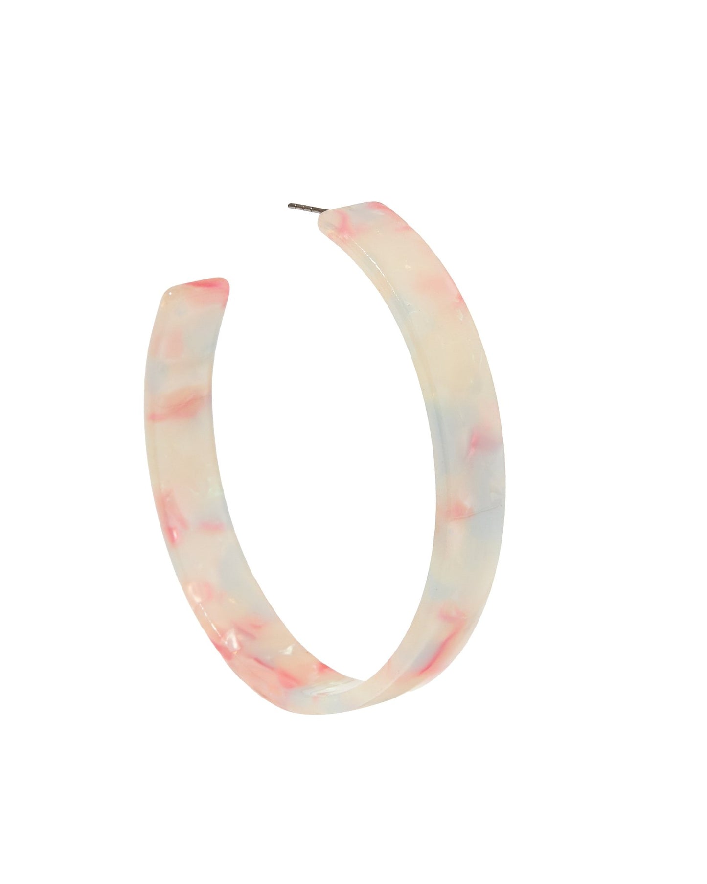 Ashley - Mega Hoop - Sugar Plum - Earrings - LINNY CO WholesaleAcetate