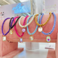Necklace - Tailyn Rope Hot Pink (Preorder - Ships Sept 10)