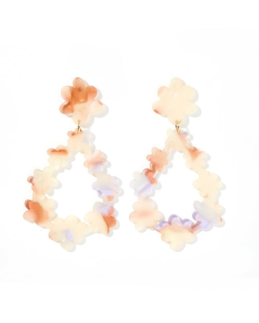 Bianca - Lavender Honey - Earrings - LINNY CO WholesaleAcetate