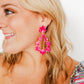 Bianca - Pearlized Pink - Earrings - LINNY CO WholesaleAcetate