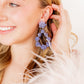 Bianca - Periwinkle - Earrings - LINNY CO WholesaleAcetate