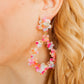 Bianca Statement Earrings - Pink Sprinkles - LINNY CO WholesaleAcetate