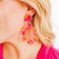 Bianca - Pink Tangerine - Earrings