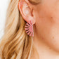 Blake - Dusty Pink - Earrings - LINNY CO WholesaleAcetate