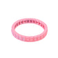Bracelet - Candy Gem Block Baby Pink - Shop LINNY CO
