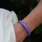 Bracelet - Candy Gem Block Purple - Shop LINNY CO