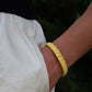 Bracelet - Candy Gem Block Yellow - Shop LINNY CO