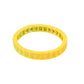 Bracelet - Candy Gem Block Yellow - Shop LINNY CO