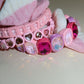 Bracelet - Candy Gem Heart Baby Pink - LINNY CO WholesaleBracelet