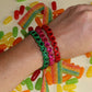 Bracelet - Candy Gem Heart Green - LINNY CO WholesaleBracelet