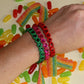 Bracelet - Candy Gem Heart Hot Pink - Shop LINNY CO