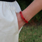 Bracelet - Candy Gem Heart Red - LINNY CO WholesaleBracelet