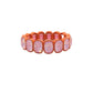 Bracelet - Candy Gem Oval Coral - Shop LINNY CO