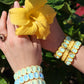 Bracelet - Candy Gem Oval Key Lime - Shop LINNY CO